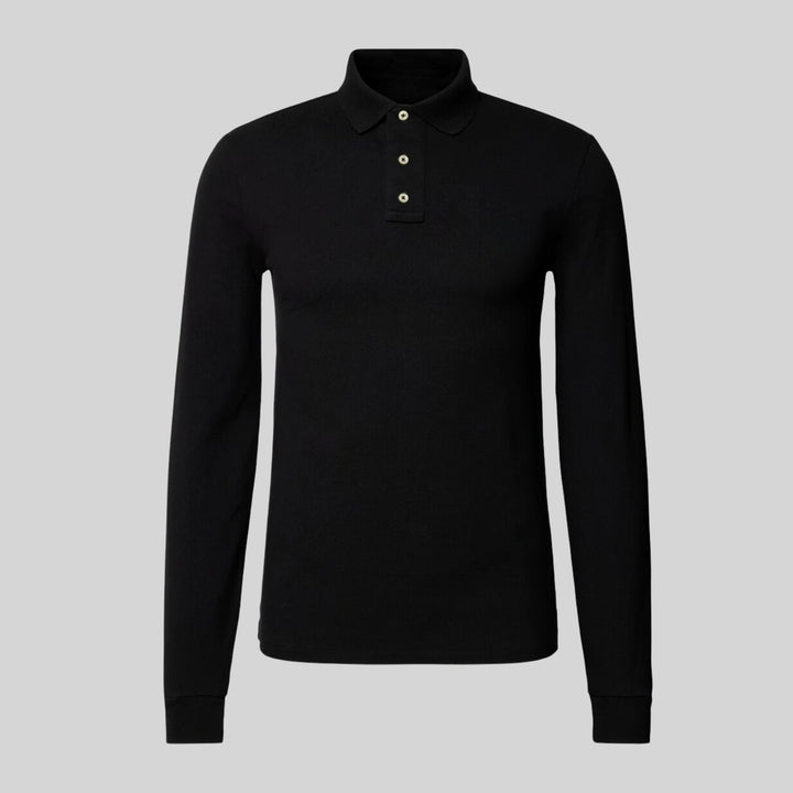 HUGO - CASUAL LÅNGÄRMAD POLO